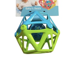 ABC Soft ball grøn og blå - Leiker