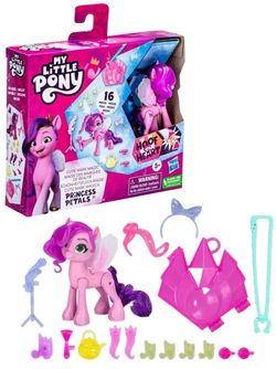 My Little Pony Cutie Mark Magic Princess Petals figur med masse tilbehør inkludert - 8 cm Princess Petals - My Little pony