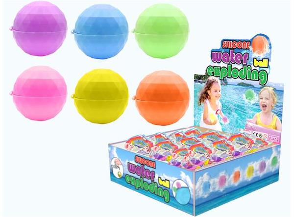 VANNBALLONG I SILIKON (6CM) - gjenbrukbar