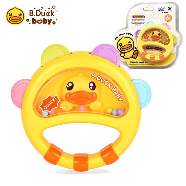 B.Duck Colorful Rattles Hand Bell