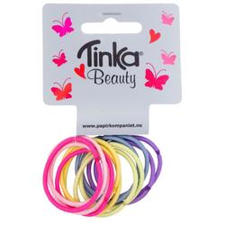 HÅRSTRIKKER TUTTI FRUTTI 12 STK TINKA BEAUTY TUTTI FRUTTI - Tinka