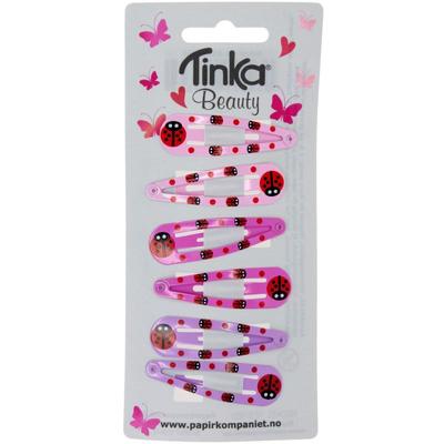 HÅRKLIPS MARIHØNE 6 STK TINKA BEAUTY Marihøne - Tinka