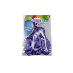 BALLONGER METALLIC LILLA, 8 PK LILLA - Tinka