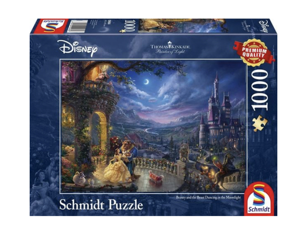 Schmidt puslespill 1000 Beauty and the Beast dancing 
