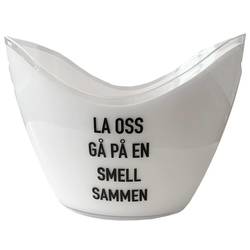 Smell sammen isbøtte 8l  hvit - Happystar