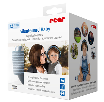 Hørselsvern for baby - Blå