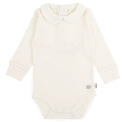 Lillelam ullbody med krage, hvit Hvit - Lillelam