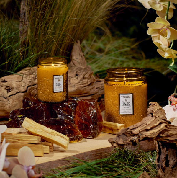 Duftlys - Baltic Amber 156g, 50t