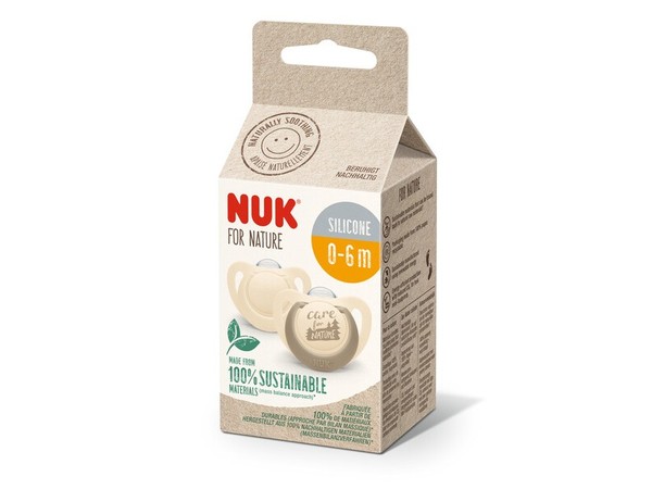 NUK for Nature Smokk Silicon Creme 18-36m
