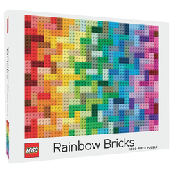 Lego puslespill 1000 Rainbow Bricks 1000 - Puslespill