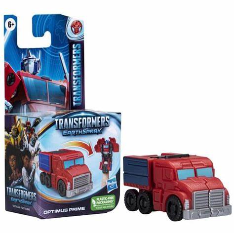 Transformers EarthSpark Tacticon Optimus Prime figur - 6 cm