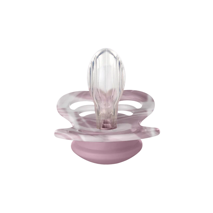 BIBS Supreme 2pk tie dye Heather White/silicone - str 1