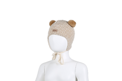 Kivat baby knytelue beige m/hjerte - 411 - 11U/52 Beige /m hjerte - 411 - 11U/52 - Kivat