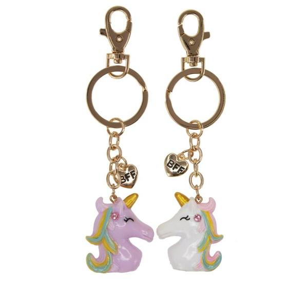 Nøkkelringer unicorn 2stk BFF