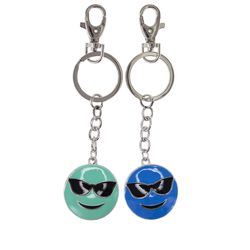 Nøkkelringer Smiley 2stk BFF Smiley - Salg