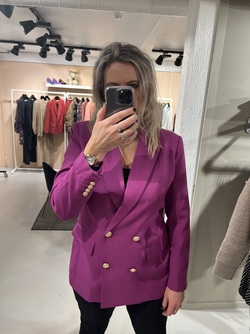 Ginette blazer Purple  - Peppercorn