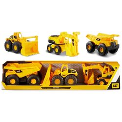 CAT Mini Crew 18cm - Dump Truck, Wheel Loader og Excavator  Dump Truck, Wheel Loader og Excavator  - Leiker