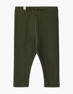 Jersey Leggings Jules Deep Forest - Wheat