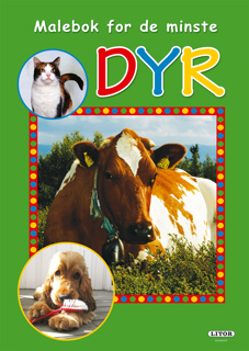 MALEBOK FOR DE MINSTE -  DYR