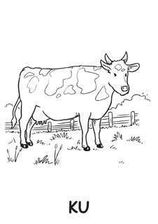 MALEBOK FOR DE MINSTE -  DYR