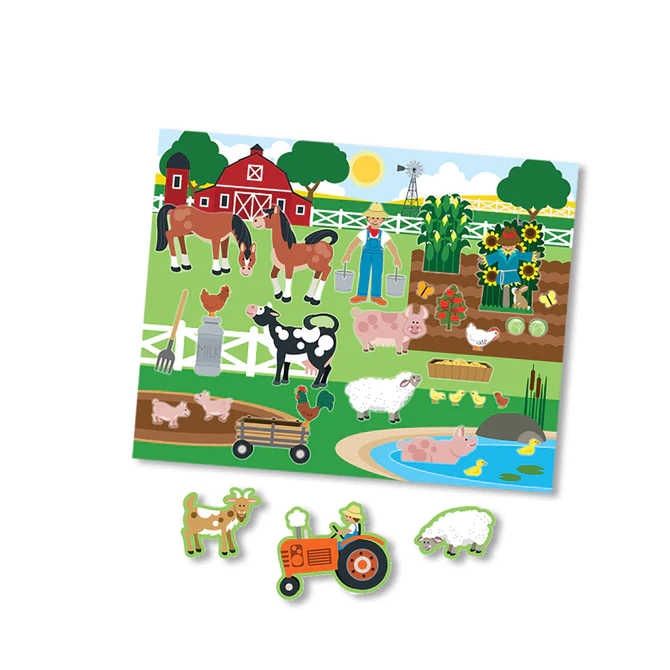 Gjenbrukbar klistremerkepute - Habitater Habitater - Melissa & Doug