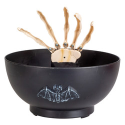 Candy Bowl - Skeleton Hand Godteri skål - Halloween