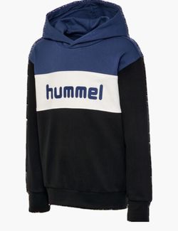 Morten hoodie Dark Denim - Hummel