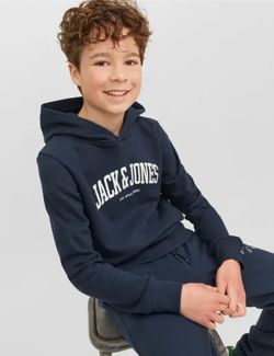 Josh sweat hood Navy - Jack&Jones