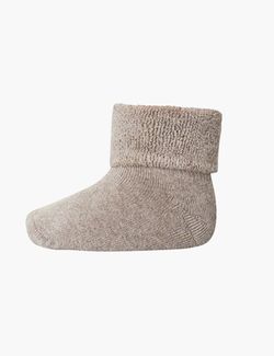 Cotton baby sock Light brown - MP 