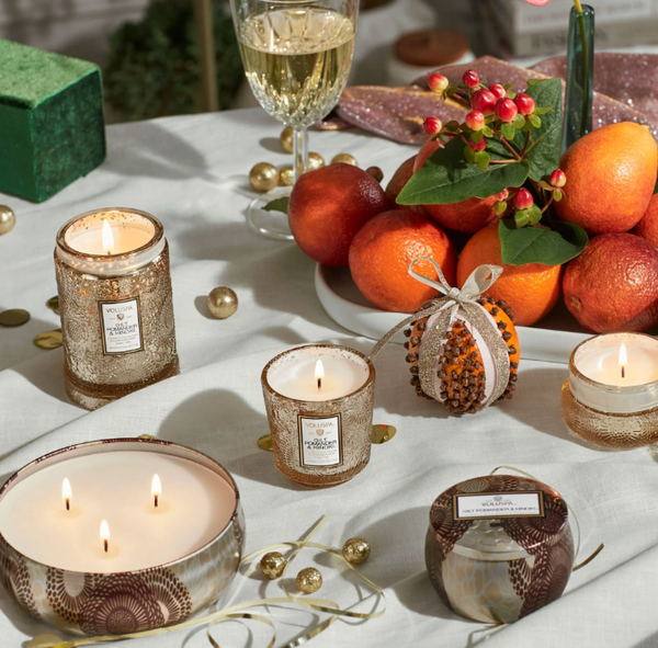 Duftlys - Gilt Pomander & Hinoki 113g, 25t