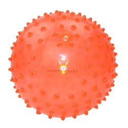 BALL - HAPPY BABY - 15 CM - SENSORY CORAL koral - Happy baby