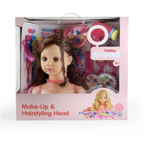 DUKKE - HF SMINKE- OG HÅRDUKKE BROWN