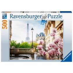 Ravensburger puslespill 500 Vår i Paris 500 biter - Ravensburger