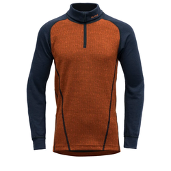 Devold Duo Active Merino Zip Neck Jr. Flame - Devold