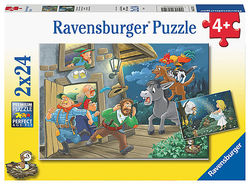 Ravensburger puslespill 2x24 Fairytales 2x24 - Ravensburger