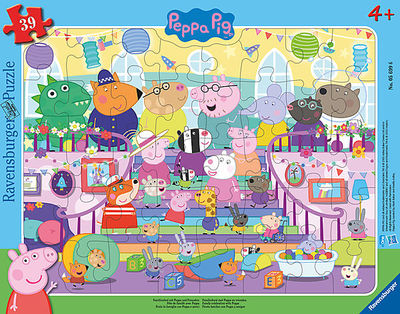 Platepuslespill 39b Family Celebration with Peppa 39bitar - Ravensburger