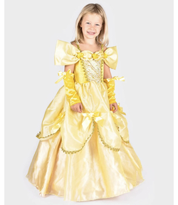 Den gode feen prinsessekjole gul 2-4år (98-104) Gul 2-4år - Karneval