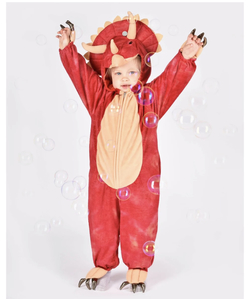 Den gode feen Dinosaurdrakt Triceratops 4-5år