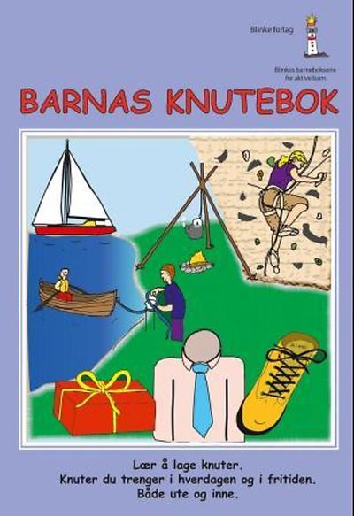 Barnas knutebok  lilla - Flak