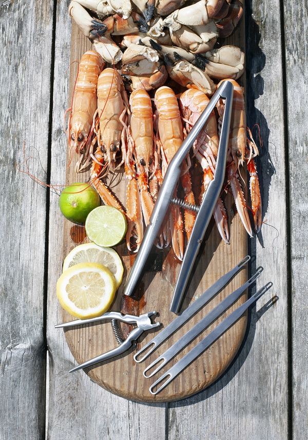 Pagurus krabbebestikk i gaveeske