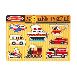 Sound Puzzle Vehicles Lyd puslespill - Melissa & Doug