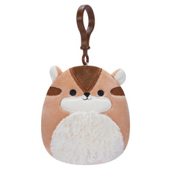 Squismallows 9cm clip on Melzie the Chipmunk  Melzie - Squishmallows