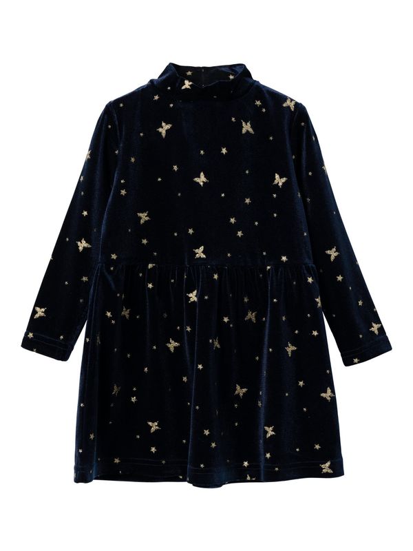 NMFRIFLY LS VEL DRESS