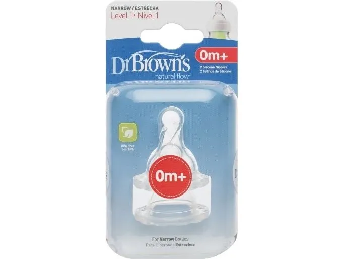 Dr Brown standar flaskesmokk str1  - 0-3m