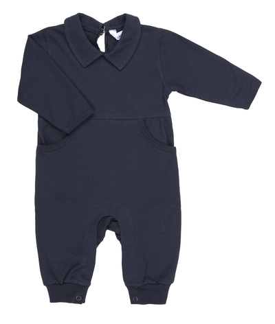 Marine Heldress bomull  marine - Joha