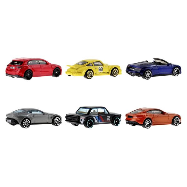 Hot Wheels Themes European Vehicles Multipack 1:64