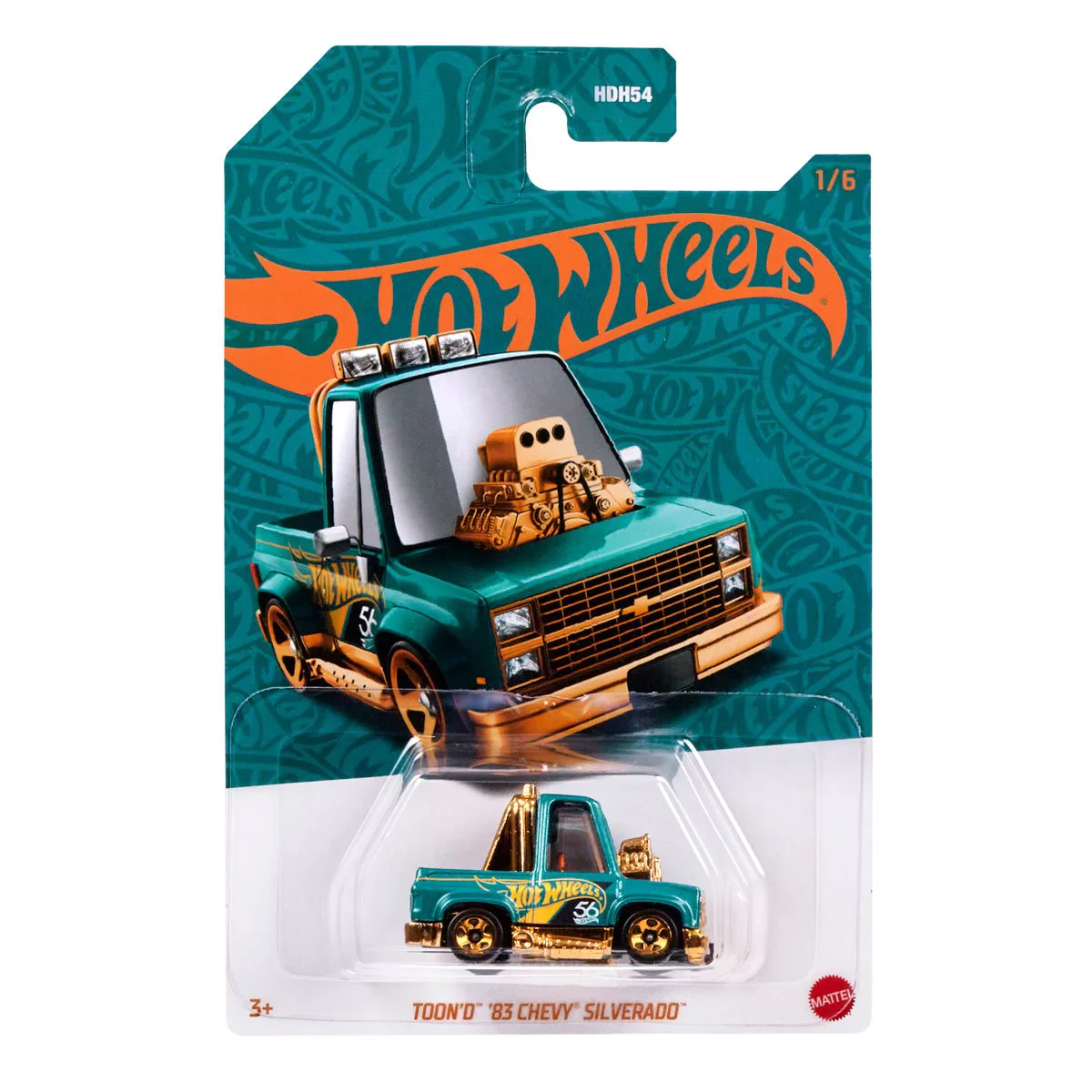 Hot Wheels 1:64 - Toon'd 83 chevy silverado Toon'd 83 chevy silverado - Hot Wheels