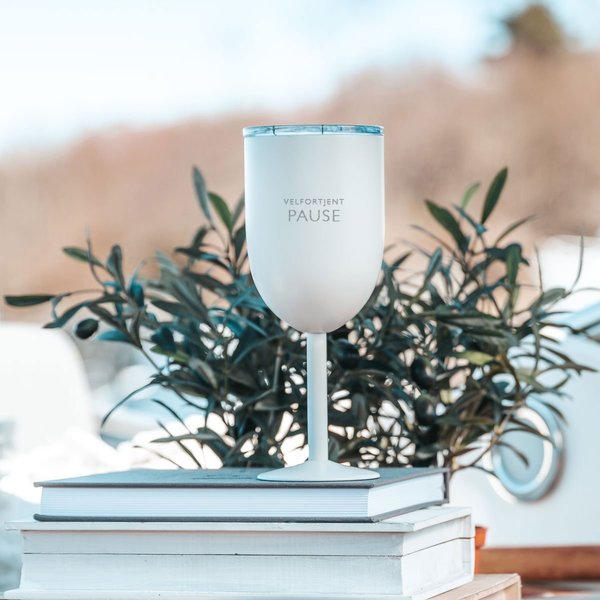 PAUSE – HVIT TERMO-VINGLASS