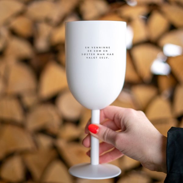 VENINNE - HVIT TERMO-VINGLASS 