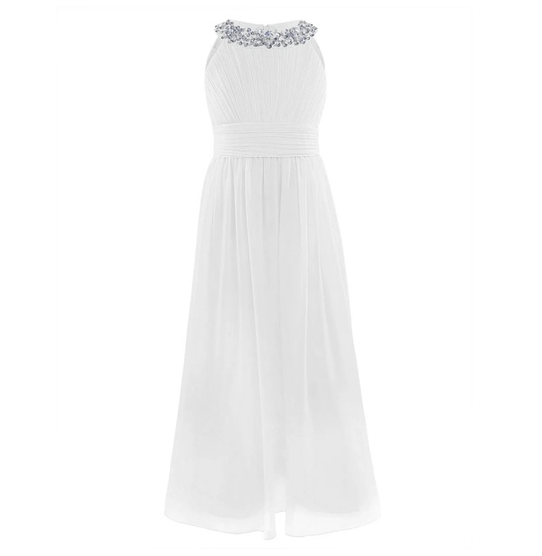 Halterneck brudepike med stener